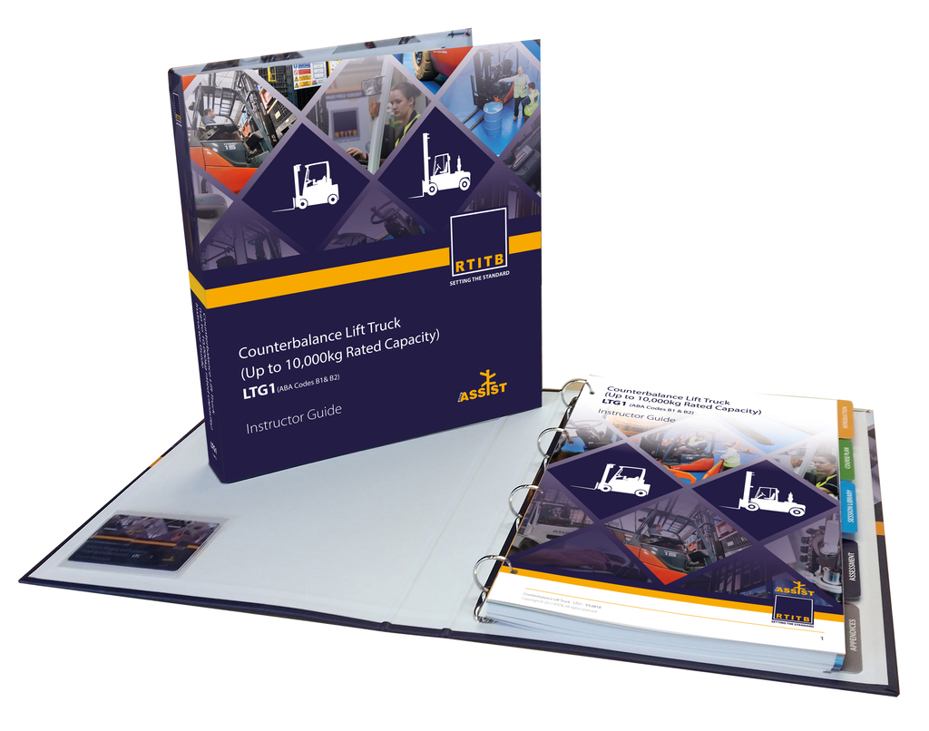 Counterbalance Lift Truck Trainers Guide and USB